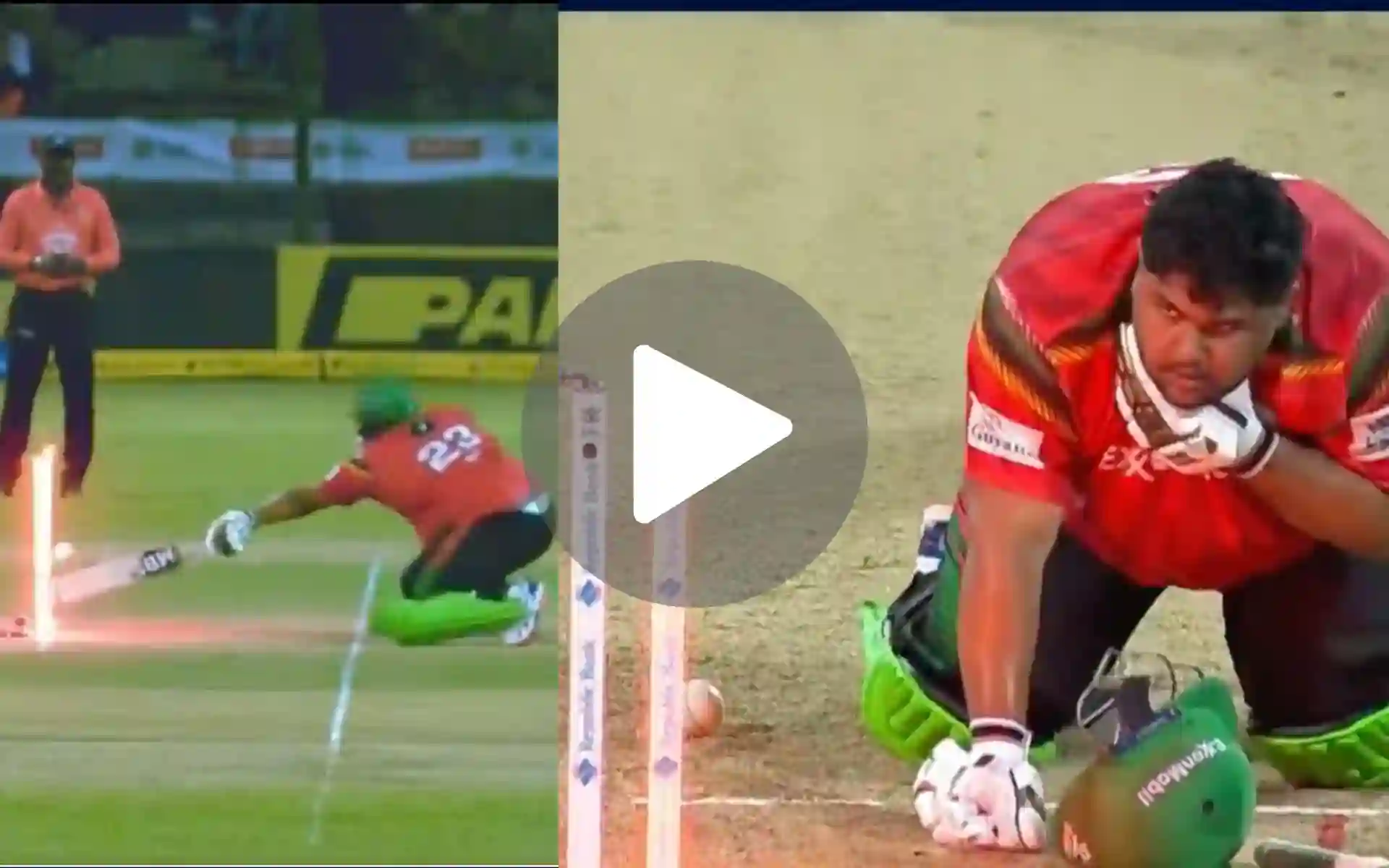 [Watch] Azam Khan Holds His Neck In Pain After Bizarre Dismissal In CPL 2024